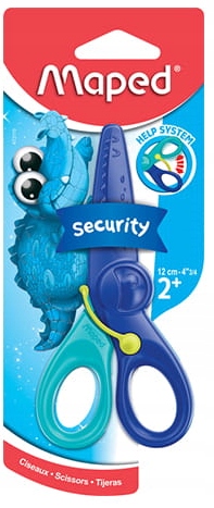 NOŻYCZKI KIDIPULSE 12 cm Z ODBOJNIKIEM MAPED