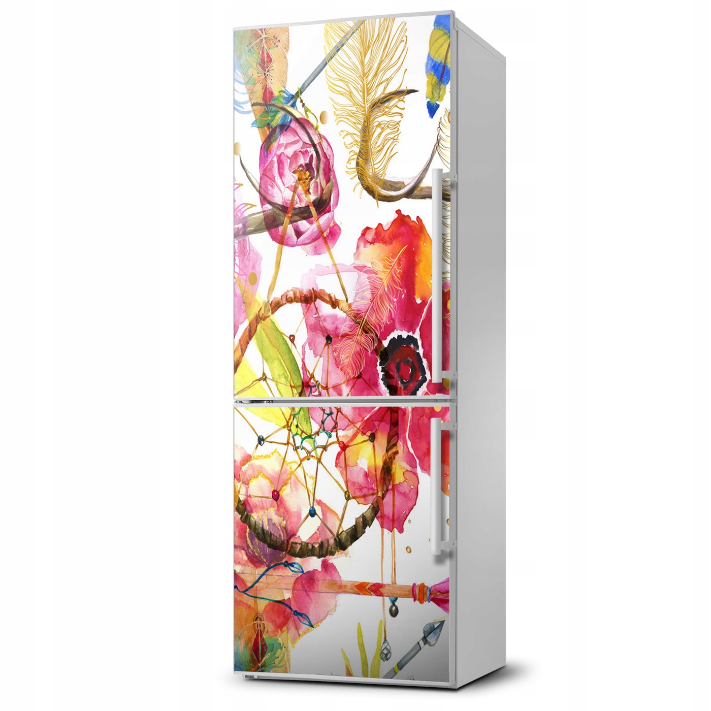 

Naklejka Magnes Magnes Kwiaty styl boho 60x180