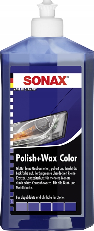 

Sonax Wosk Koloryzujący Niebieski 500ML