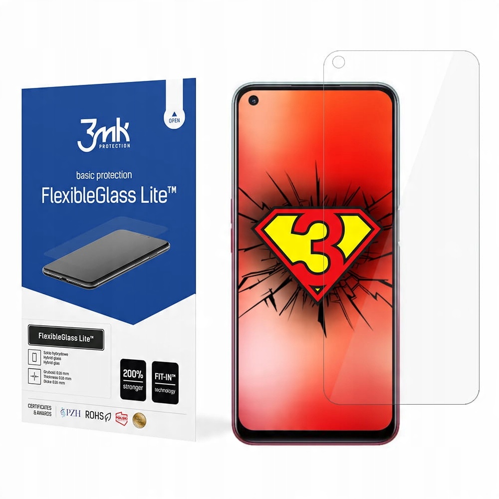 

Szkło hybrydowe do Oppo A73 5G - 3mk Glass Lite
