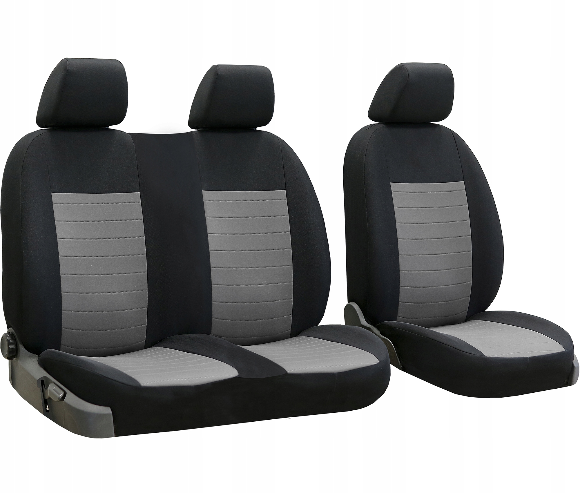 POKROWCE MIAROWE do PEUGEOT PARTNER 2 2+1