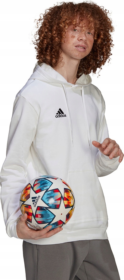 Pánská Mikina Adidas Entrada 22 Hoody Bílá HG6302 vel. S