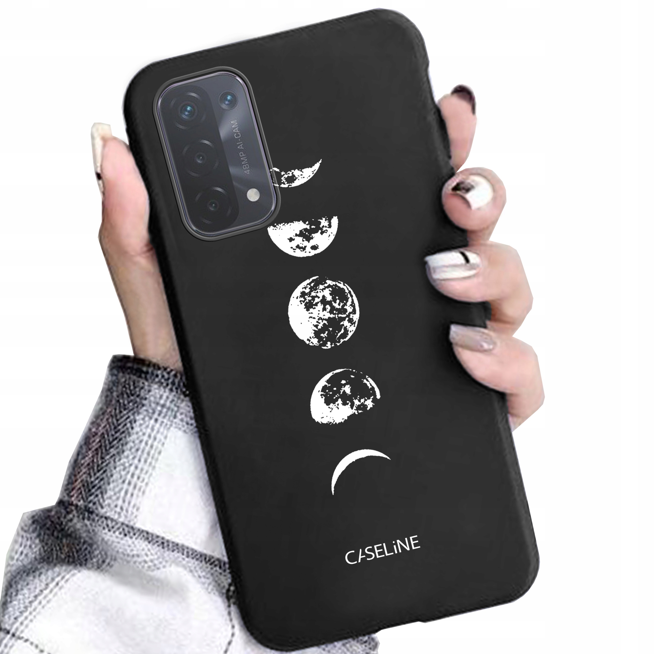 

Etui matowe do Oppo A54 A74 guma Szkło