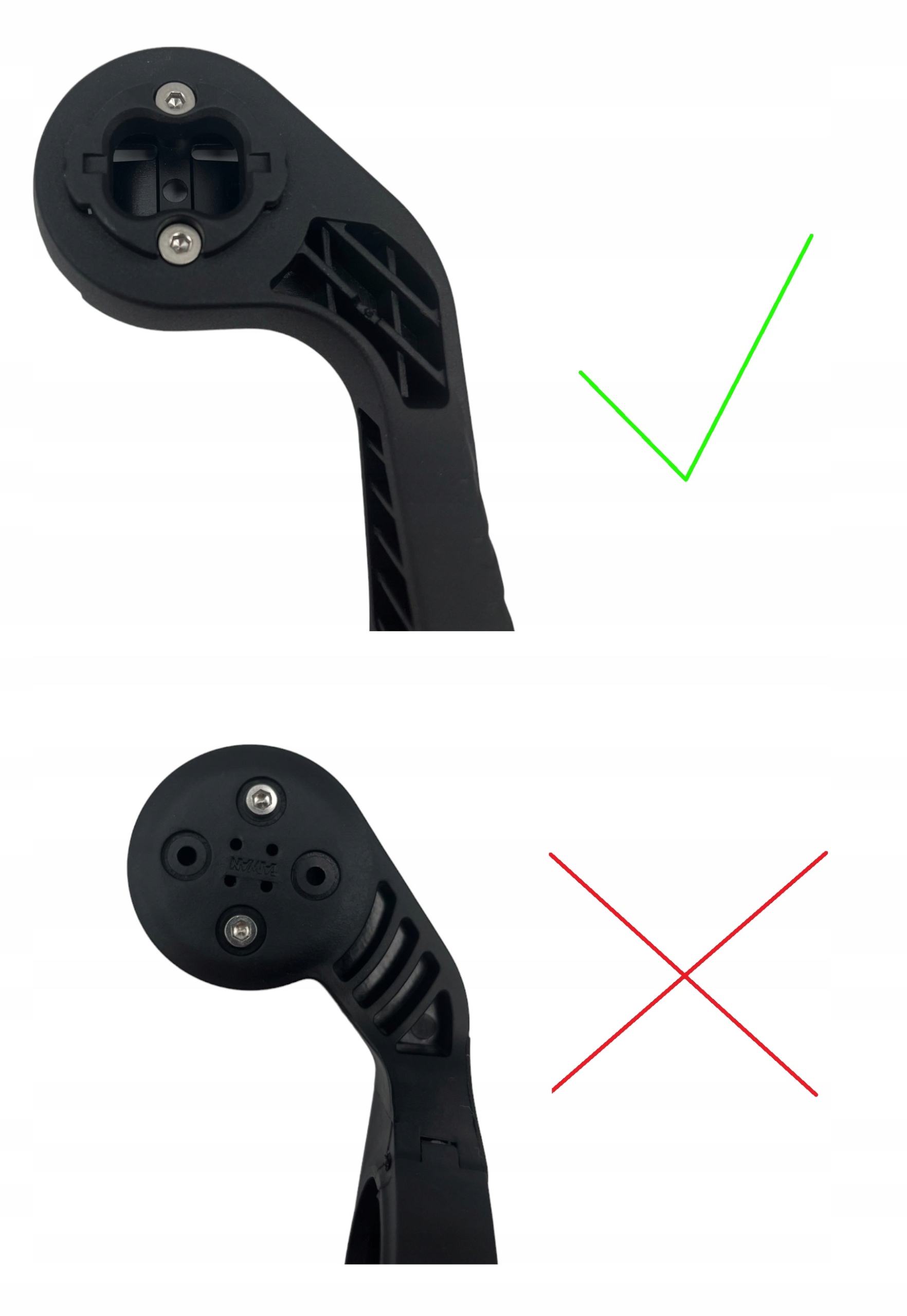 Adapter szybkiego montażu Varia UT800 lampki / GoPro do uchwytu Garmin Edge Przekątna ekranu 2.2