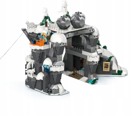 Lego Kolejka 60470 Arctic Tunel a Skály