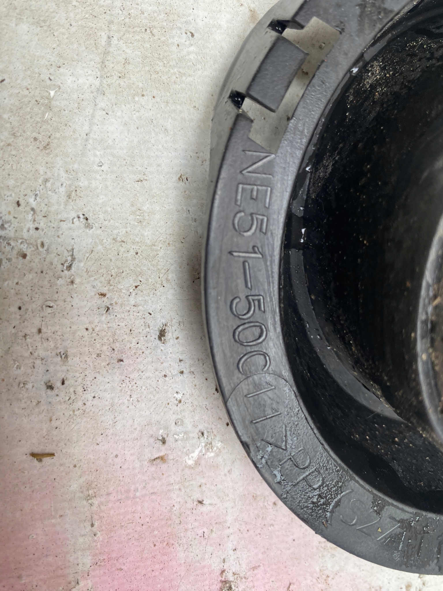 MAZDA MX-5 III 05- grid of a bumper left front NE51-50C11