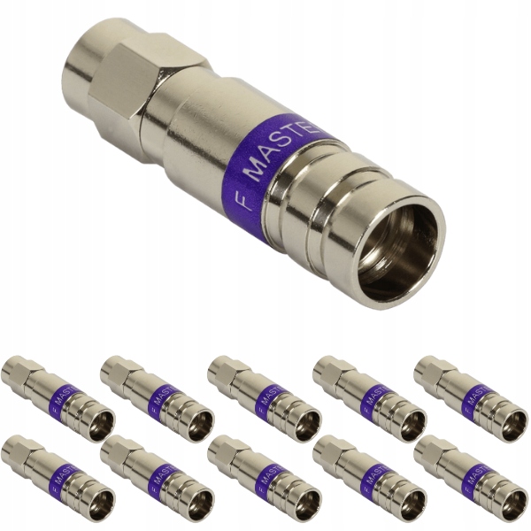 

Złącze kompresyjne F Master 11 na Triset-11 10szt.