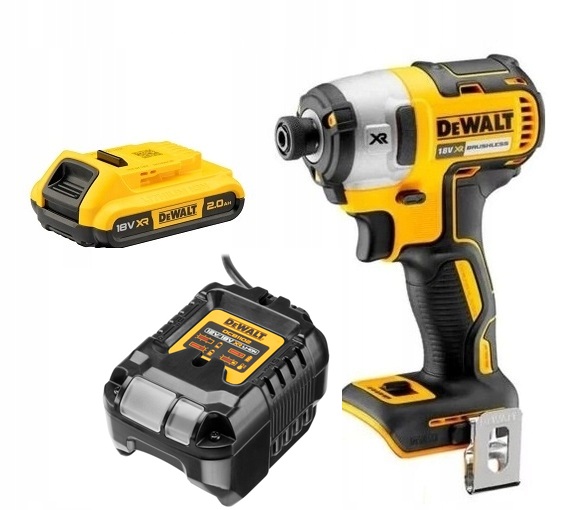 DCF887D1 Dewalt Úderový Šroubovák 18V 1/4" 205 Nm S Akum. 1X2Ah A Nabíječkou