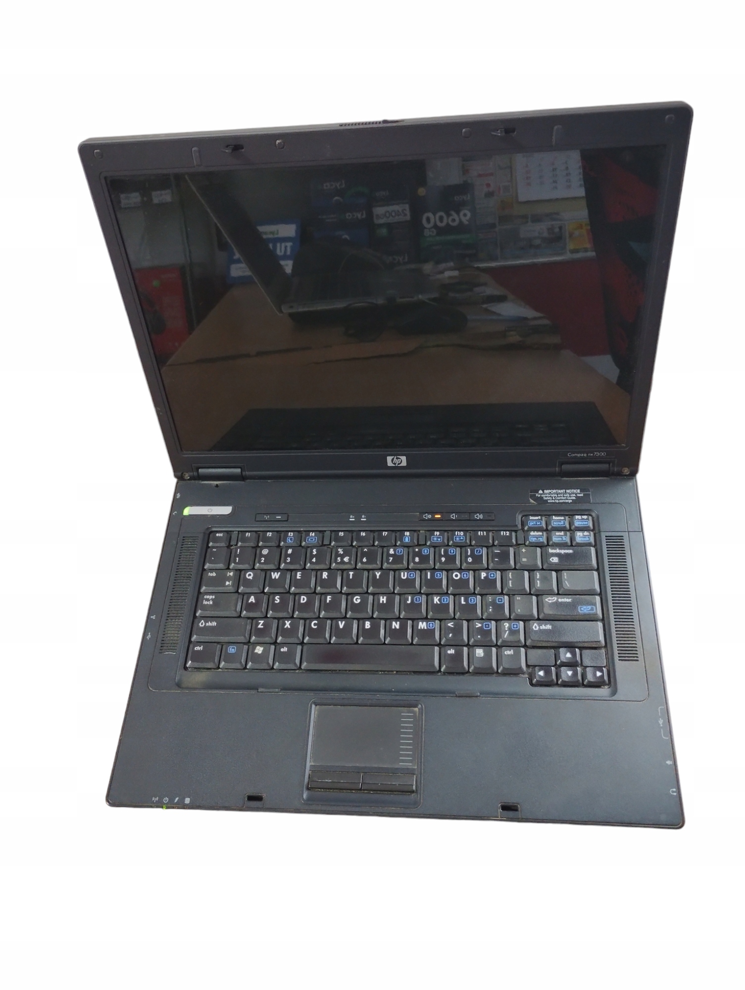 【856】HP Compaq nx4300 XP office LAPTOP HP COMPAQ NX7300 - Sklep, Opinie, Cena w Allegro