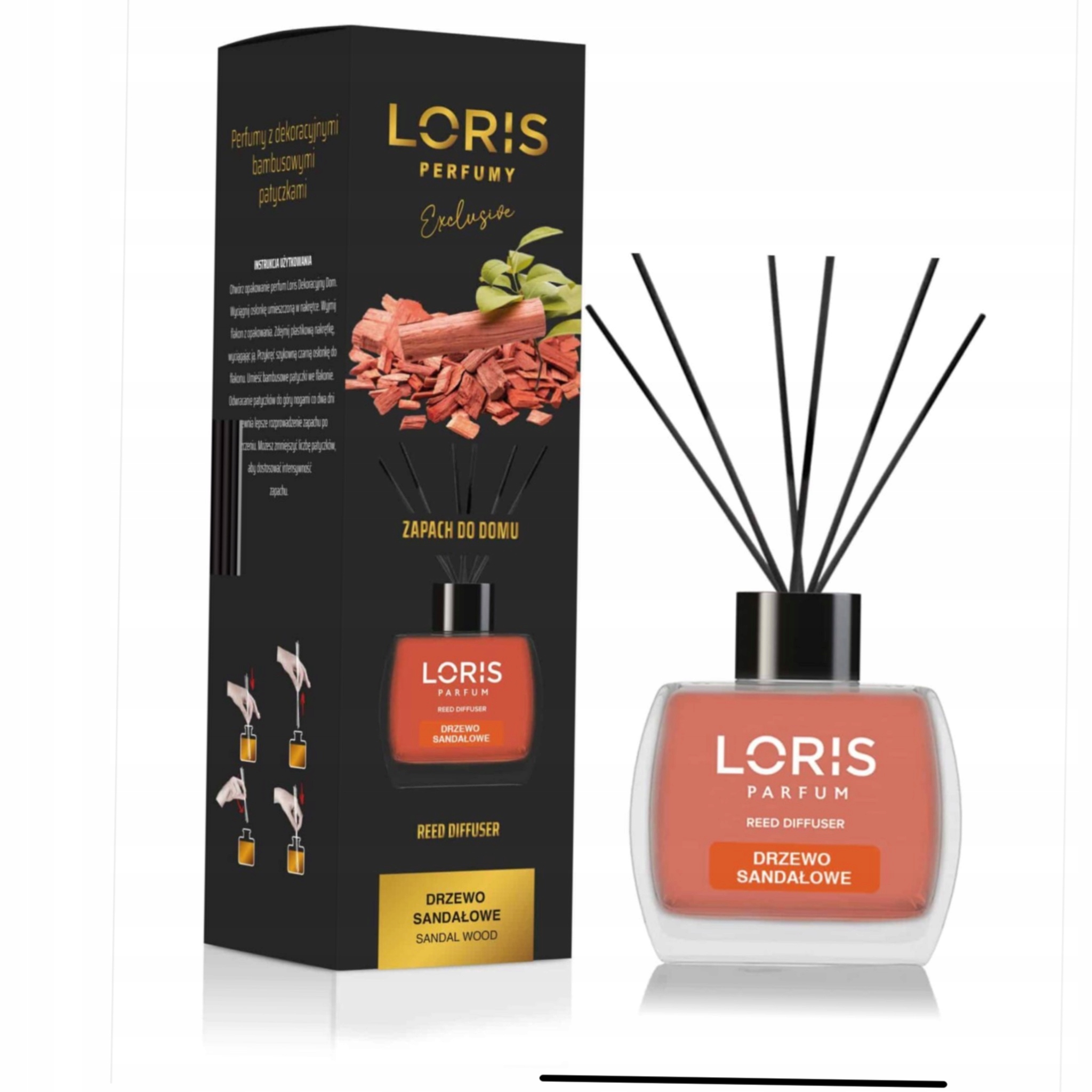 DRZEWO SANDAŁOWE Odświeżacz powietrza Loris 120 ml