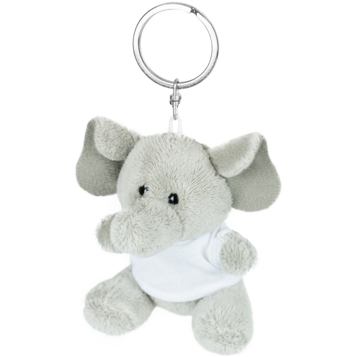 BRELOK PLUSZOWY do kluczy MASKOTKA słoń SŁONIK