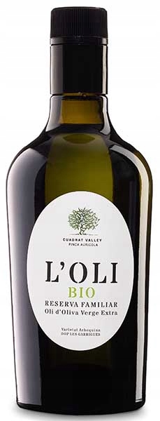 Bio Olej Arbequina Extra Virgin L'oli Cuadrat Valley 0,5L kampaň 2024/25