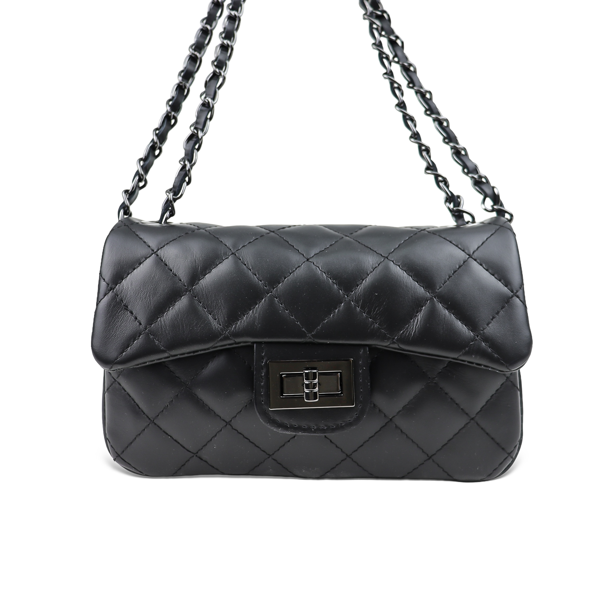 Dámská kabelka z přírodní kůže Martina Černá