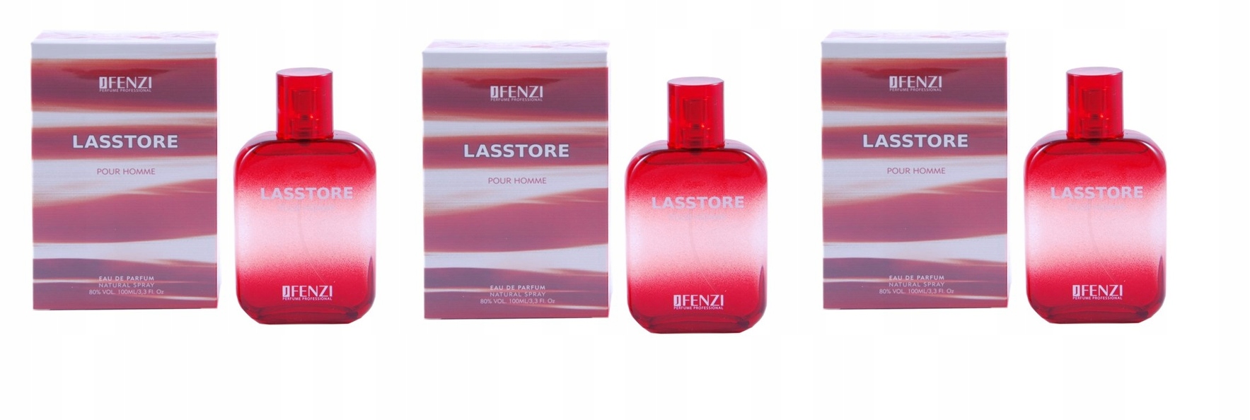JFenzi Lasstore Pour Homme 3x100ml Edp