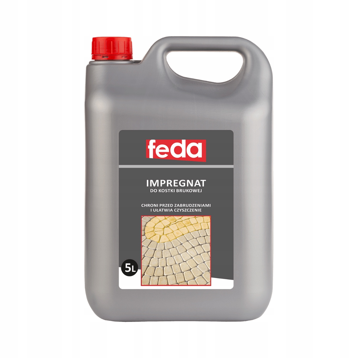 Impregnat Do Kostki Brukowej Naturalny Wodny Feda 5L