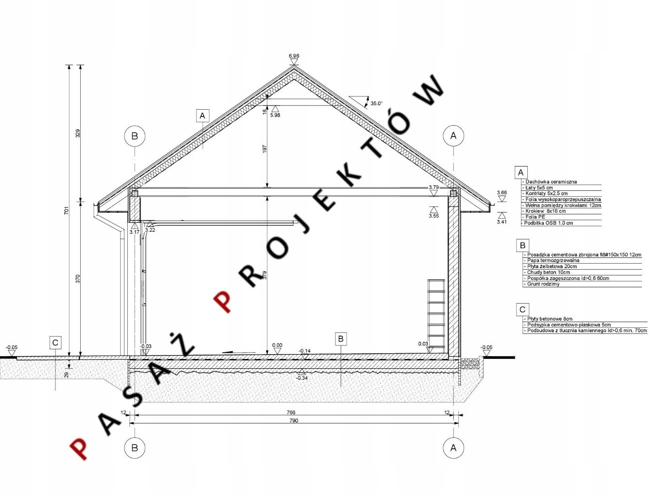 GARAŻ TRZYSTANOWISKOWY G315 Marka inna