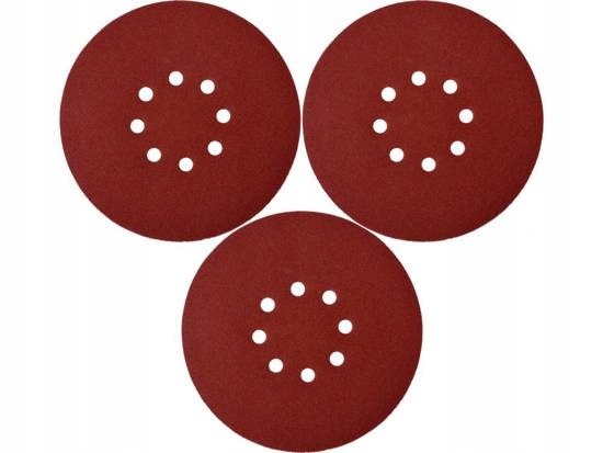

Papier Ścierny Okrągły Na Rzep 180MM P40 3SZT Yato