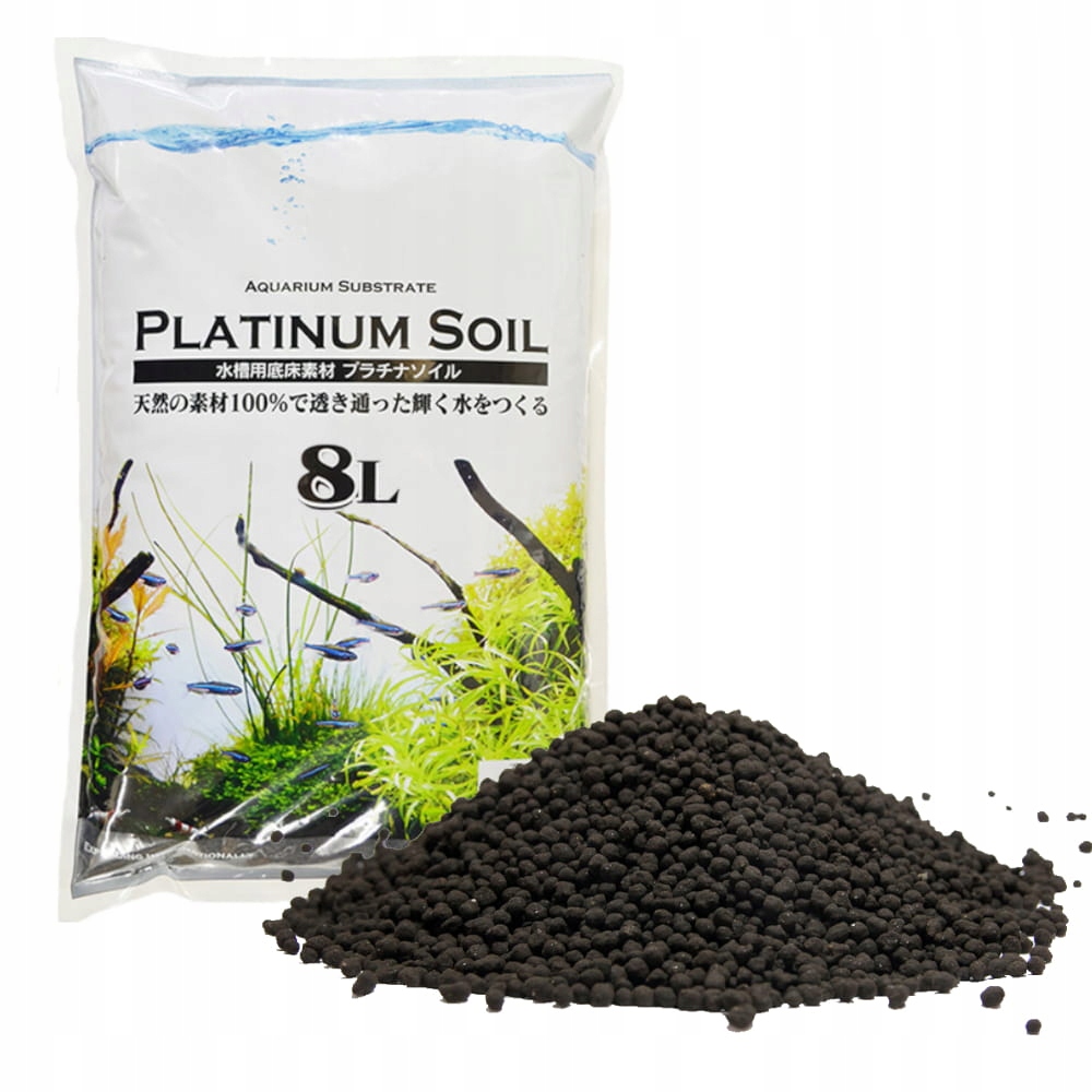 Platinum Soil 8l Normal Aktivní substrát pro akvária QualDrop