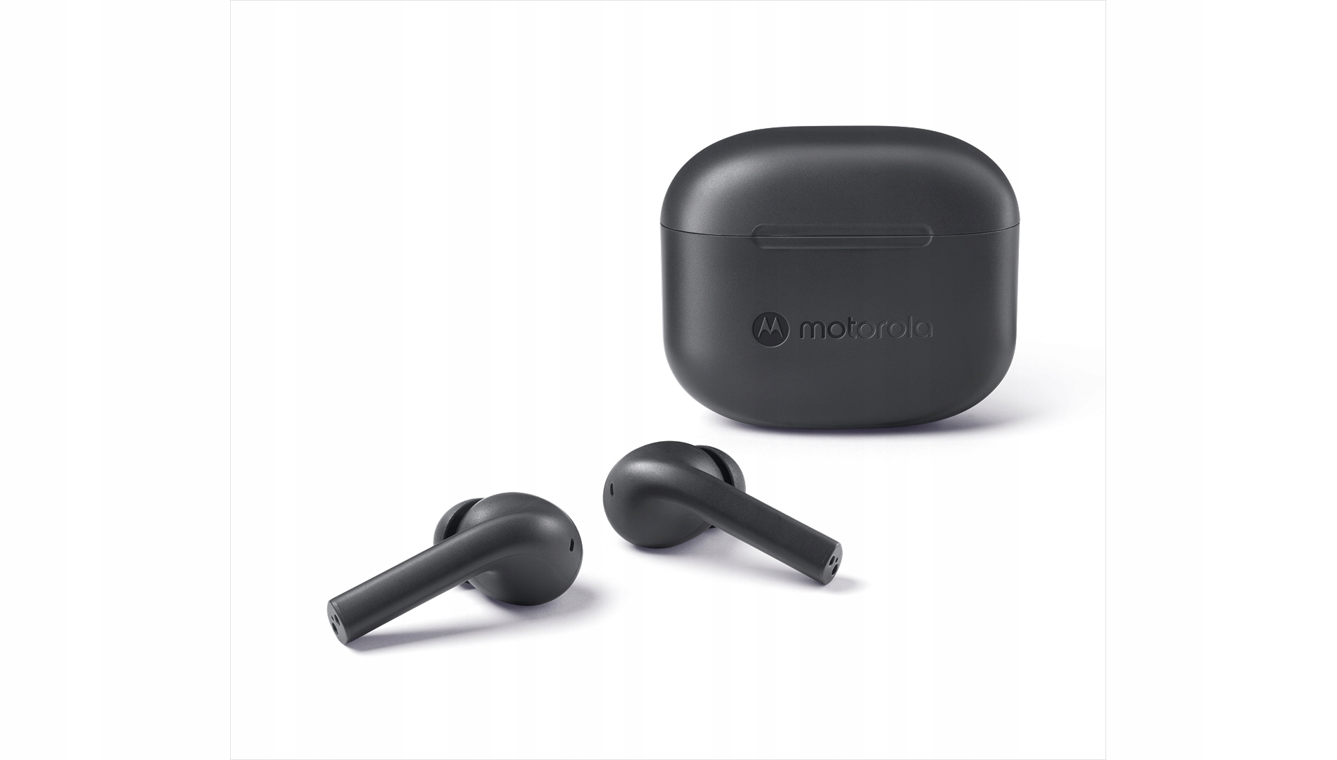Bezprzewodowe Słuchawki Motorola Moto Buds 065 Mikrofon IPX4 Moonless