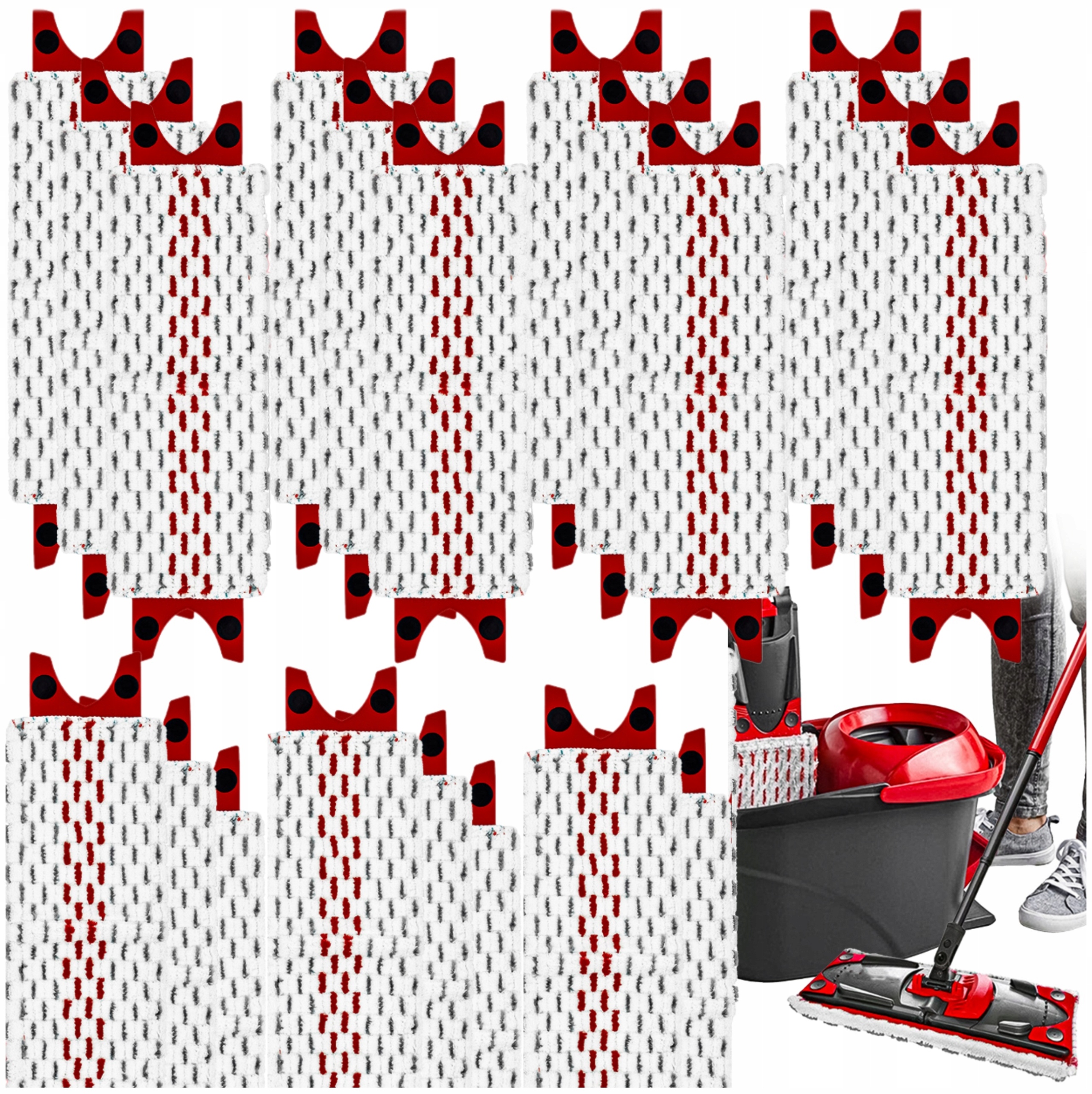 Set 20 x Vložka Do Mopu Vileda Ultramax 36/14 CM Náhrada