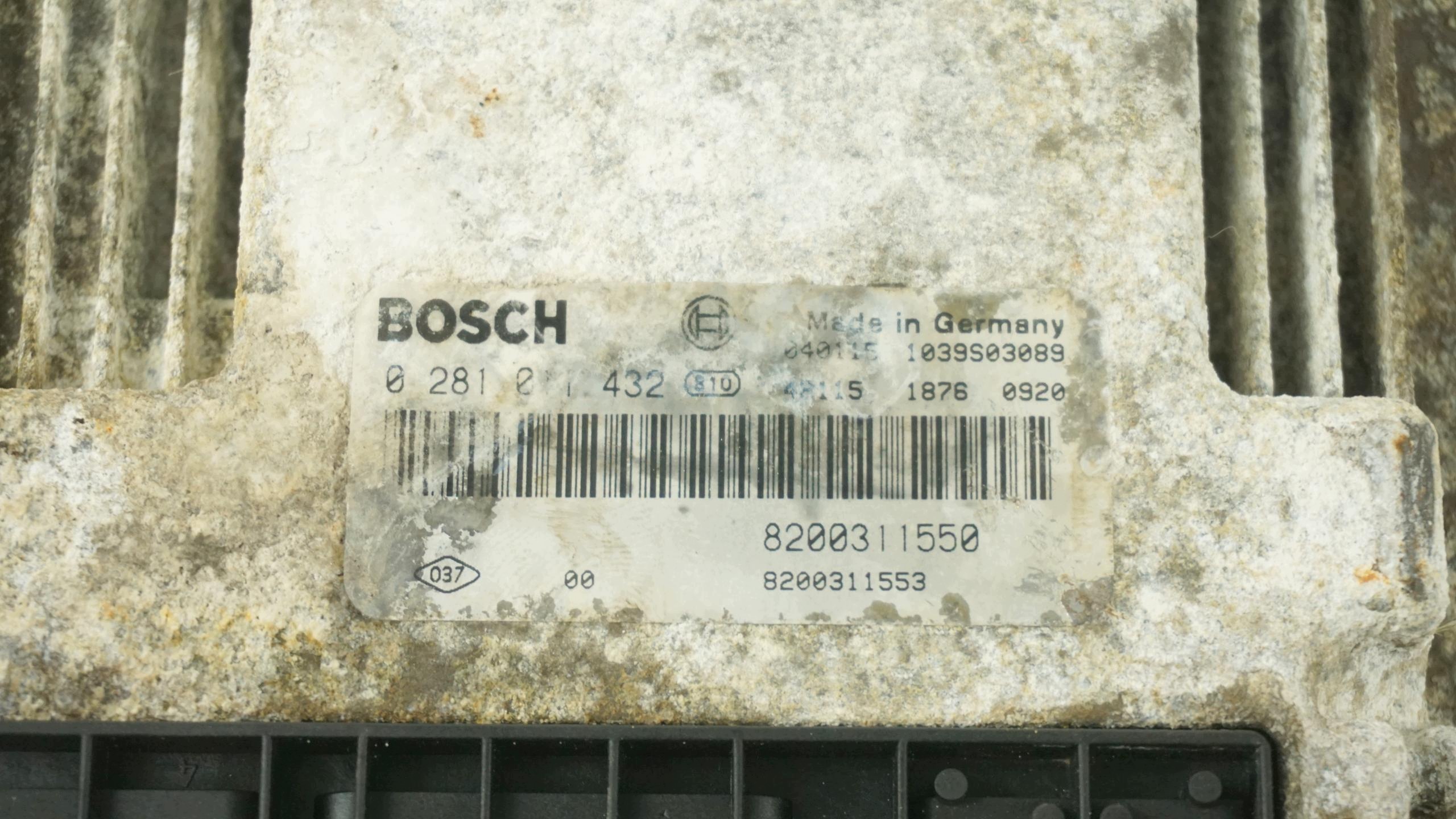 computer RENAULT MASTER DTI OPEL MOVANO 2.5 DCI 0281011432