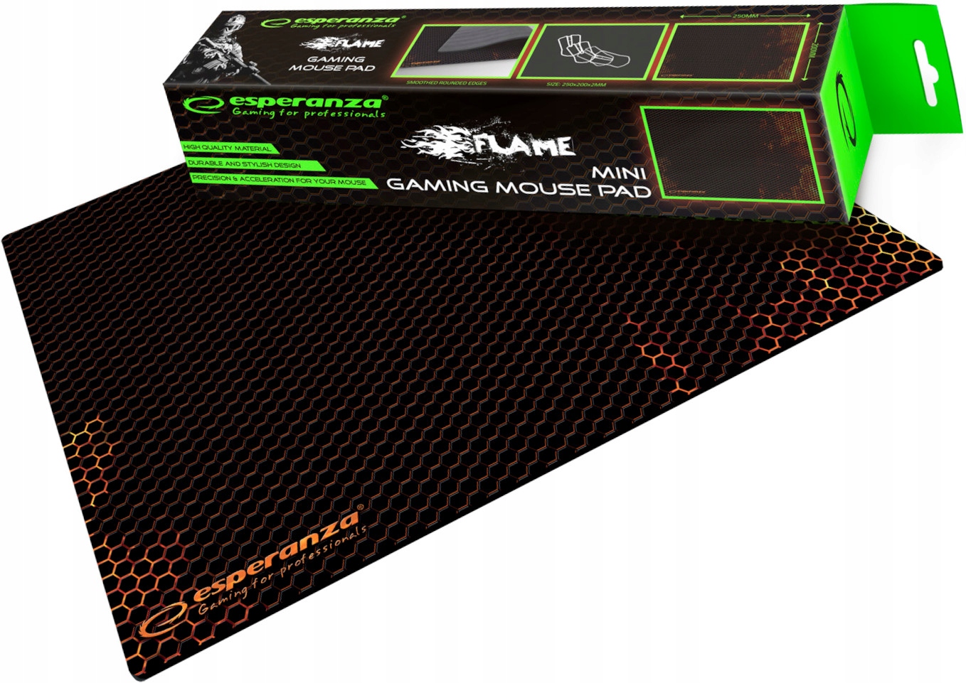 

Esperanza Podkładka Gaming Pod Mysz Mini Flame