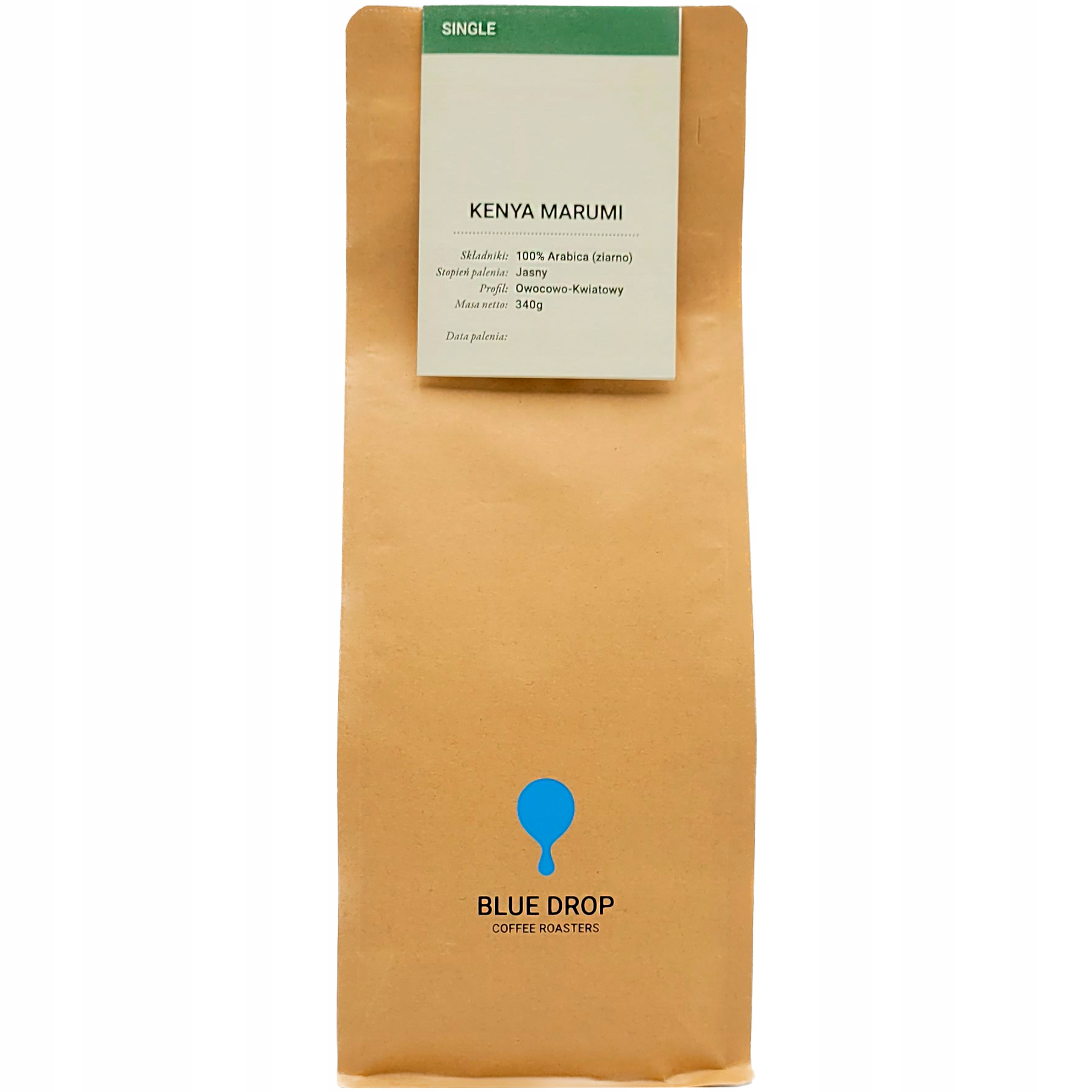 Káva zrnková Specialty 100% Arabica, čerstvě pražená Keňa, přímotopařská, 340 g