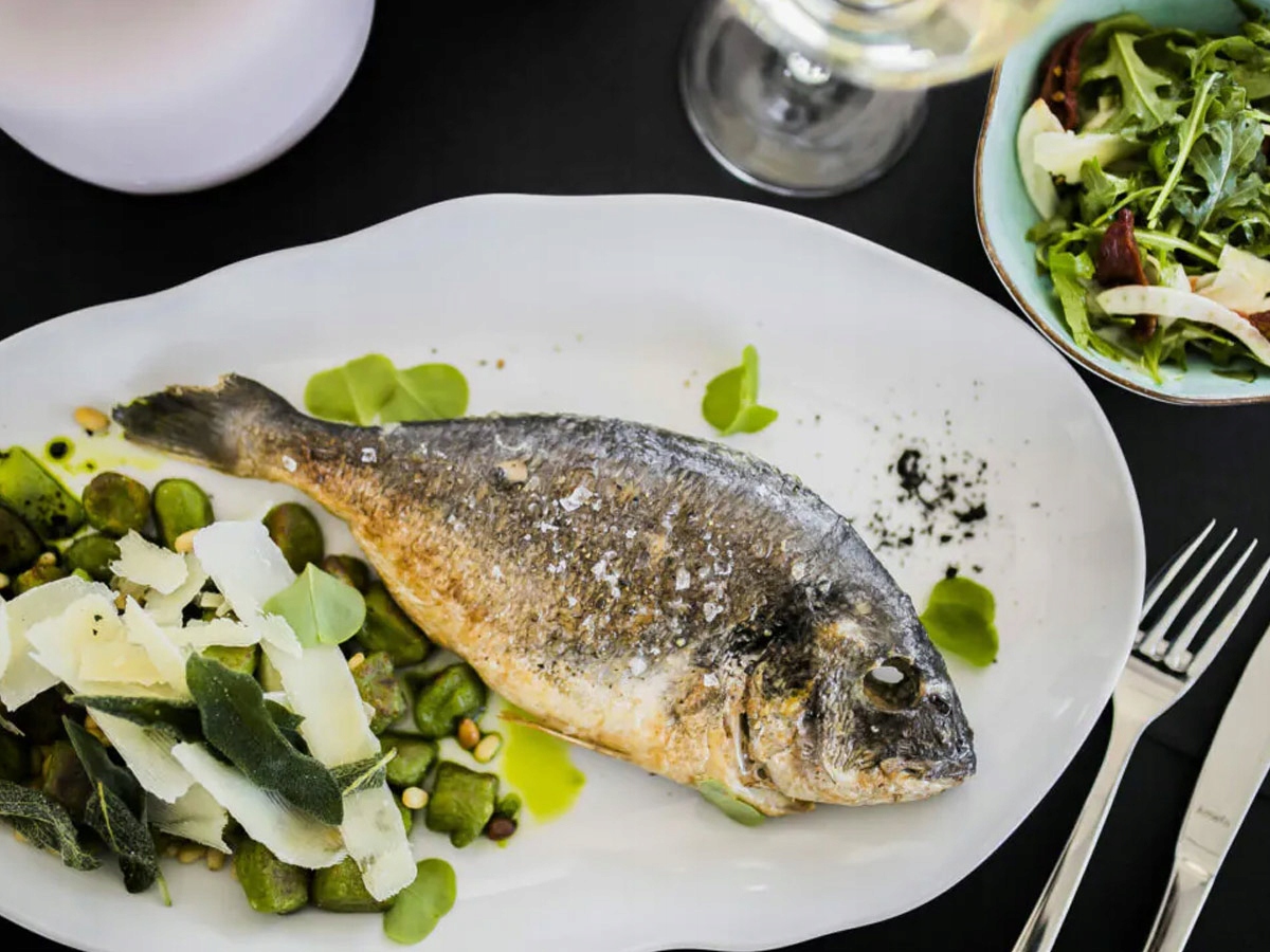 Talerz porcelanowy 33 cm Biały Stone Age LUBIANA Stan opakowania zastępcze