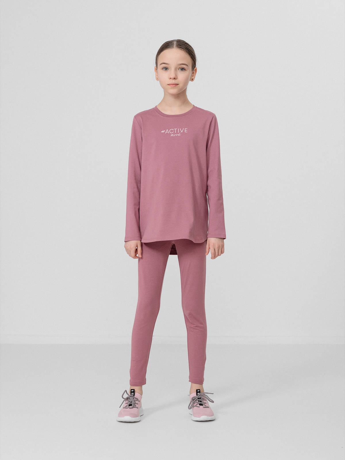 4F Legginsy Bawełniane Getry JLEG001 > 158 Wiek dziecka 12 lat +