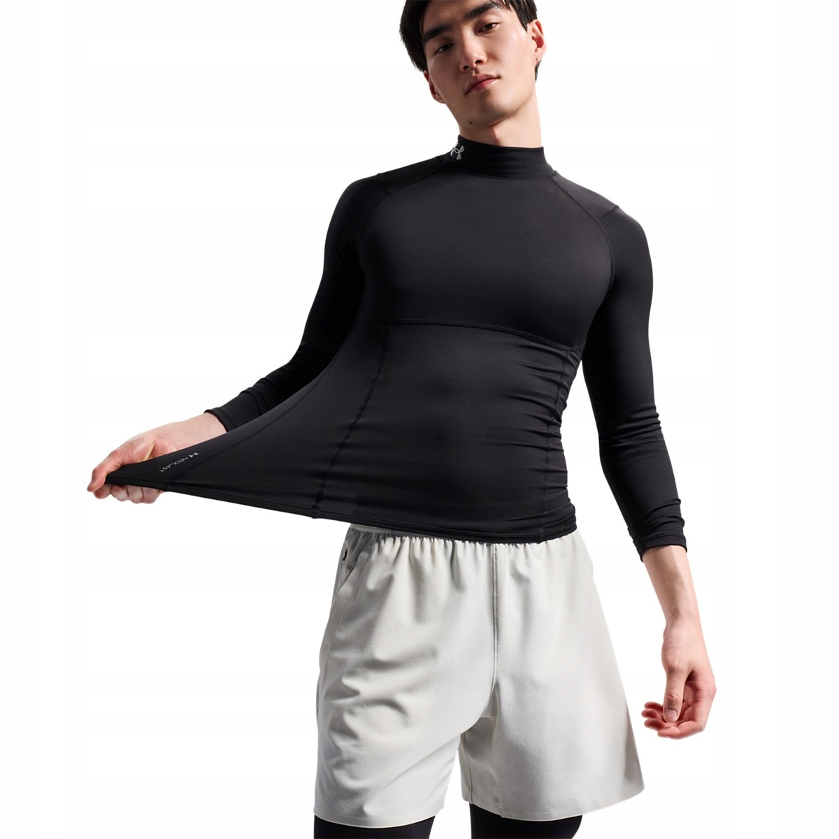 Męski półgolf kompresyjny Under Armour Ua ColdGear Elite Comp Mock M