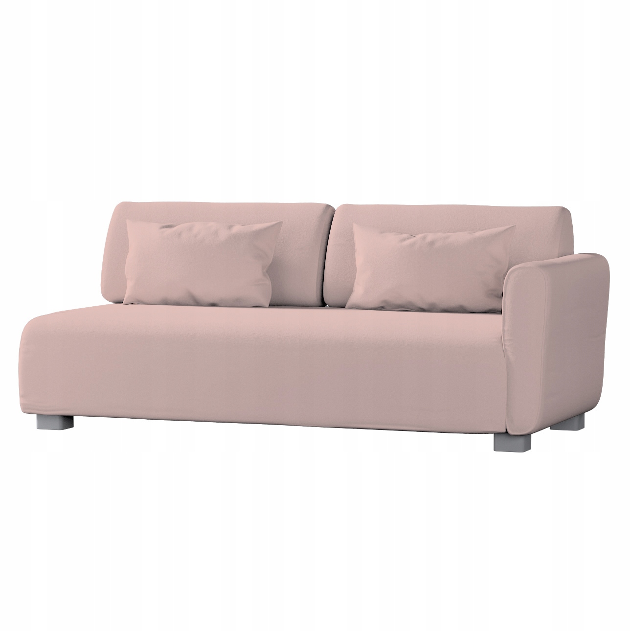 Poťah na 2-miestnu pohovku s jednou lakťovou opierkou Mysinge Ikea, ružová bukla
