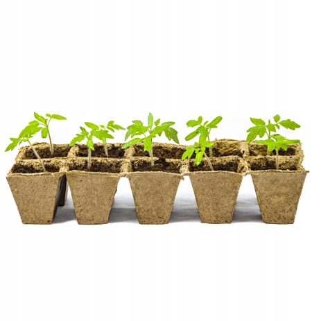 

Doniczki Torfowe Bio 60szt 100% Naturalny Nawóz