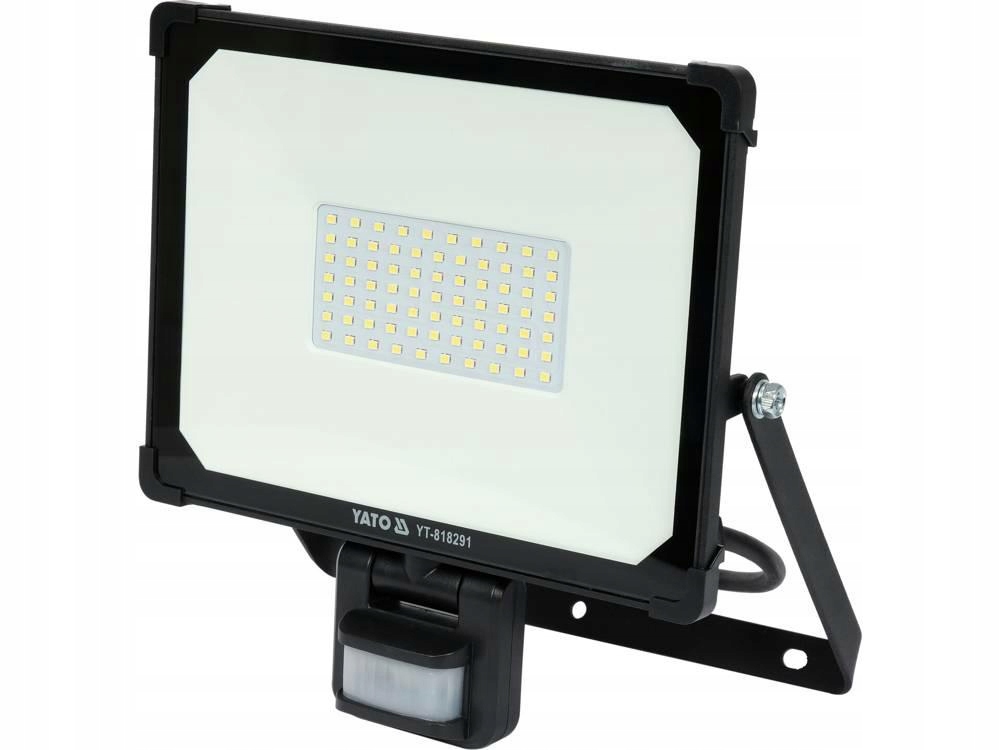 Yato Led Reflektor 50W 4750LM S Pohybovým Senzorem YT-818291