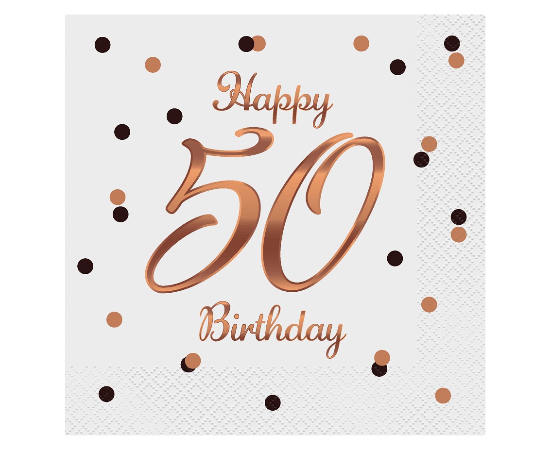 

Serwetki Papierowe 50 Happy Birthday 33X33 20SZT