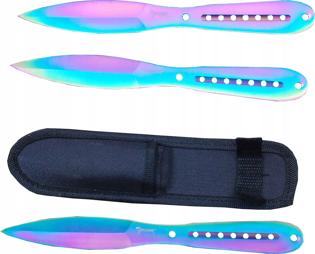 Nóż Do Rzucania Tomahawk Kandar 3szt. +pokrowiec