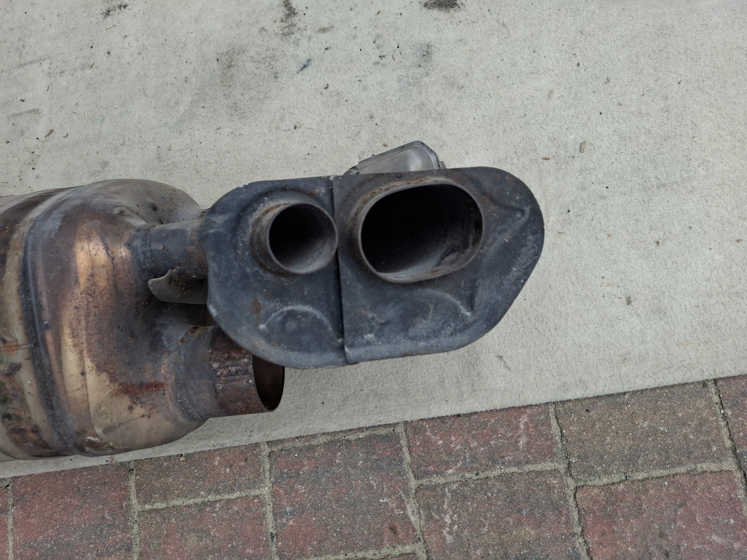 PORSCHE 911 992 muffler, exhaust 992251053A