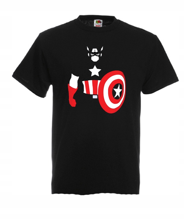 

XL Koszulka Męska Kapitan Ameryka Bohater Marvel