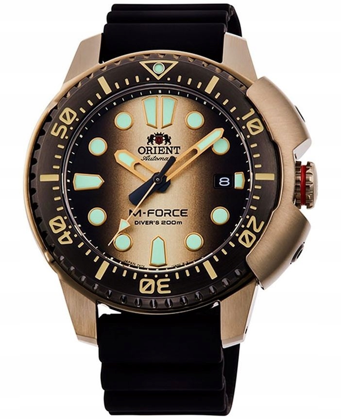 Mechanické sportovní hodinky Orient M-Force RA-AC0L05G00B 45.0mm 20ATM Limited