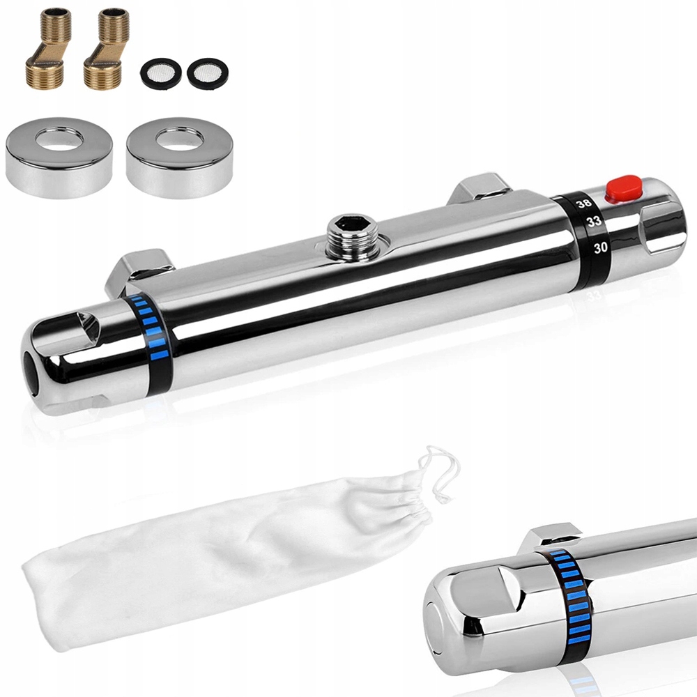 Sprchová Baterie S Termostatem Sprchová Termostatická Sprcha Chrom