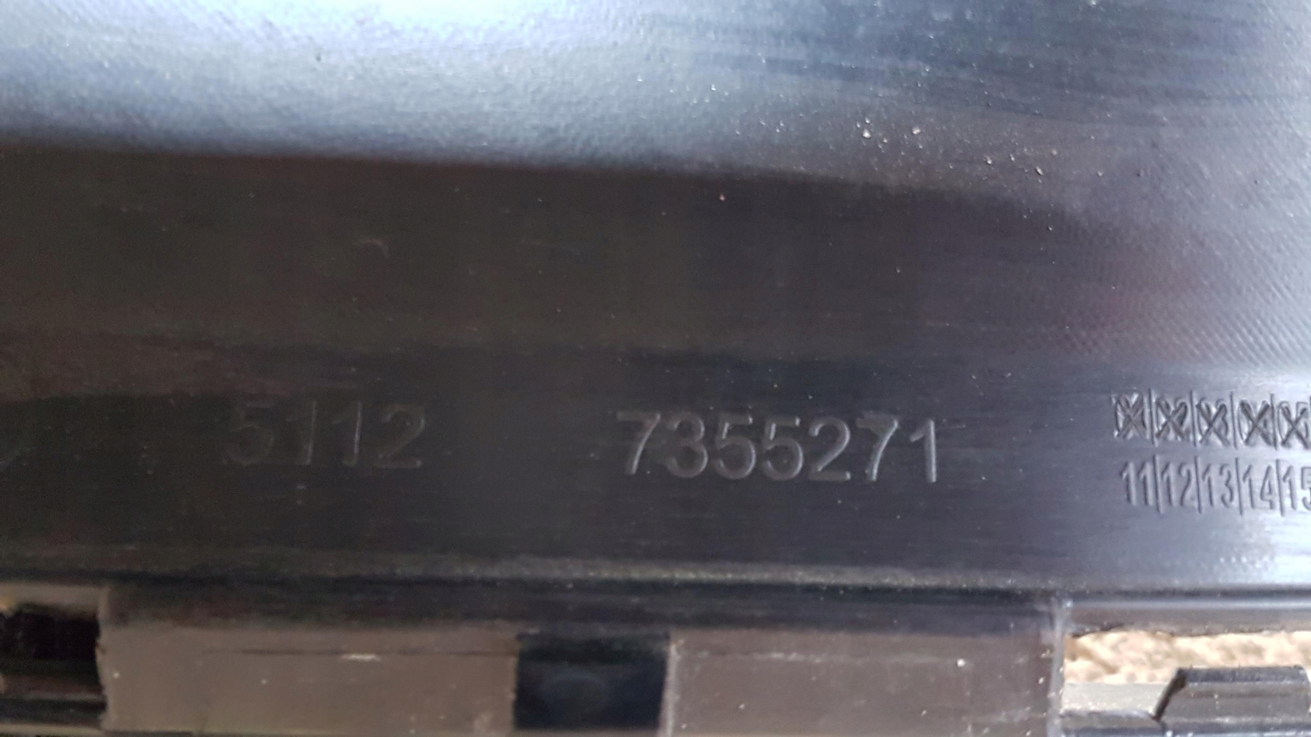 bumper rear BMW X1 F48 7355271