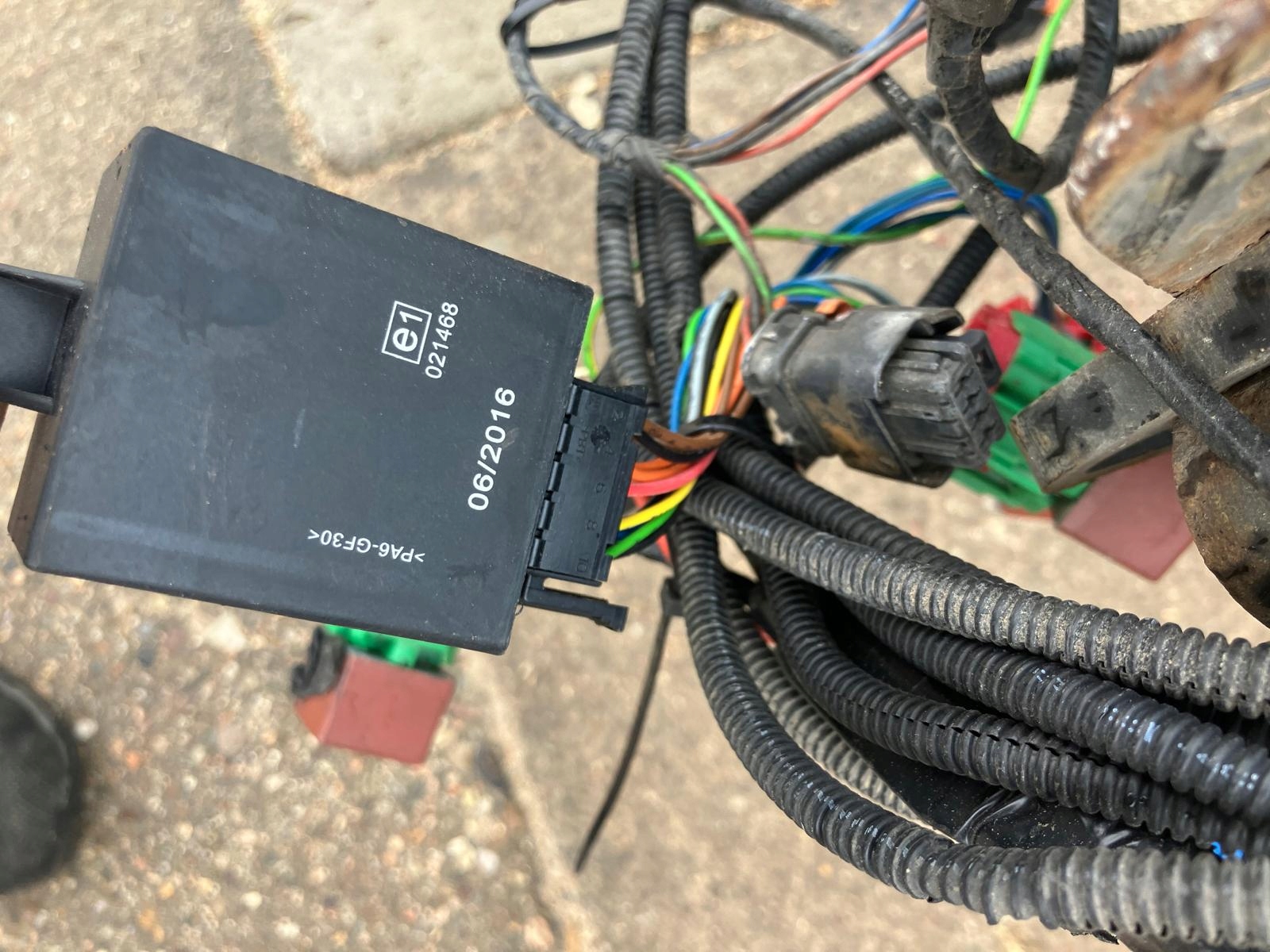 Gancio traino CITROEN C4 PICASSO II BOSAK modulo cablaggio
