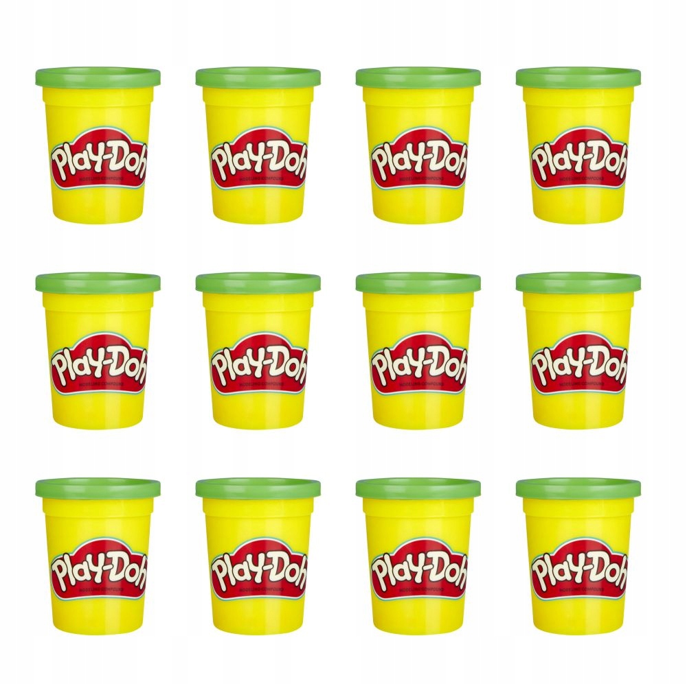 

Play-doh Ciastolina Tuby Tuba 12-pak Zielony