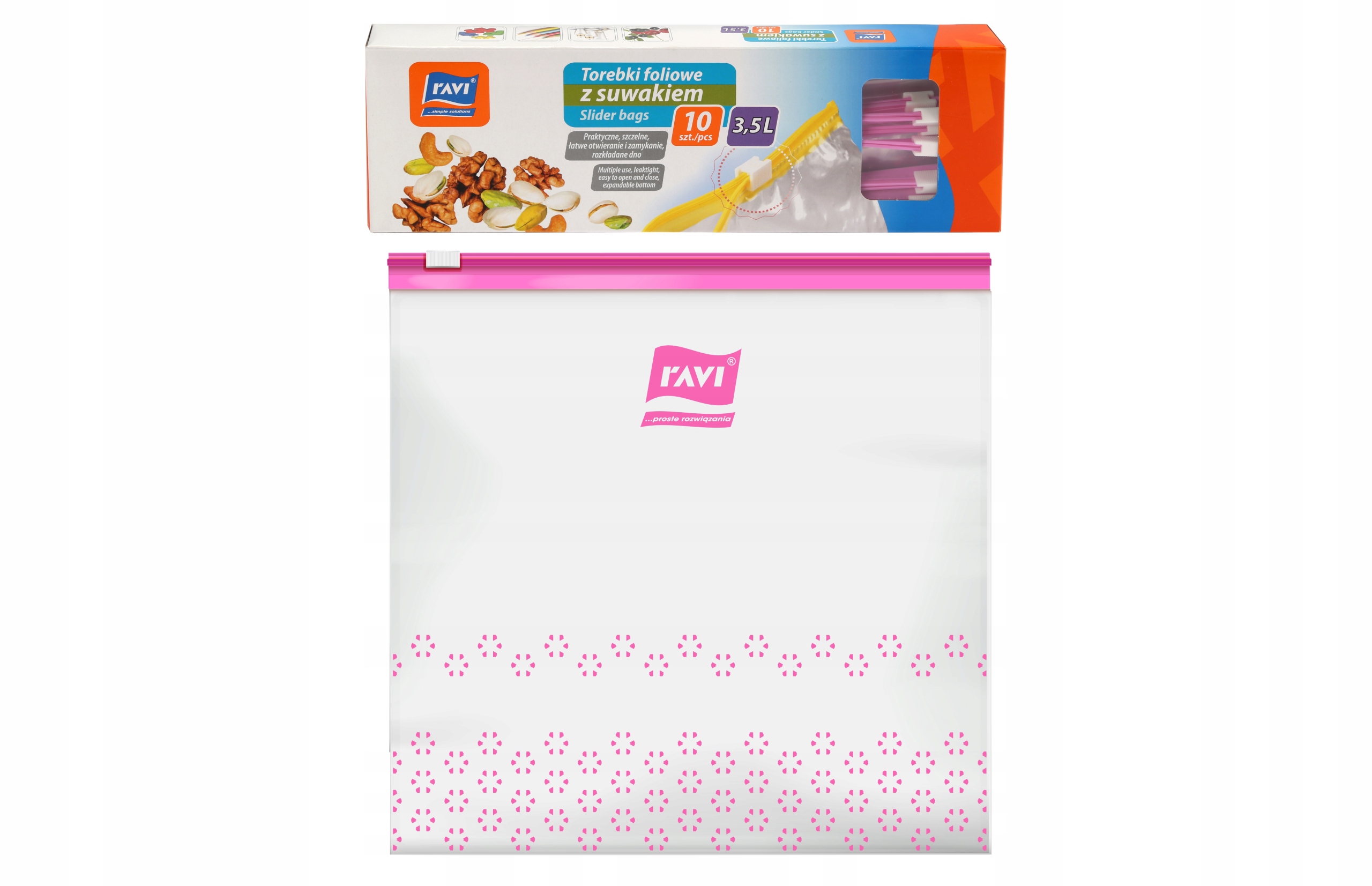 

Woreczki 3,5L Z Suwakiem Do Mrożenia Żywności Inne