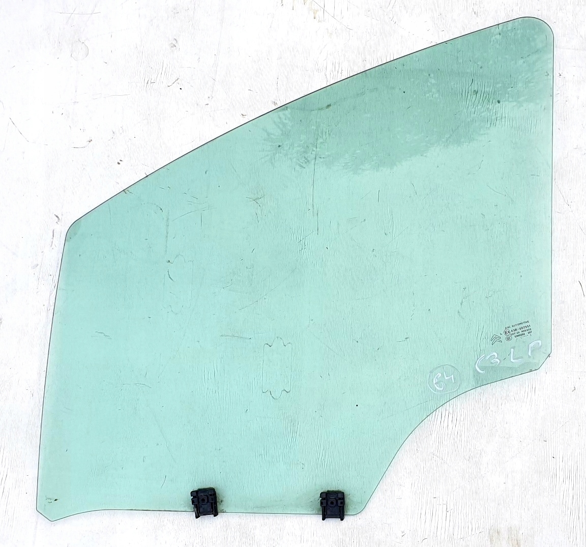 CITROEN C3 II SZYBA DRZWI LEWY PRZÓD (64)