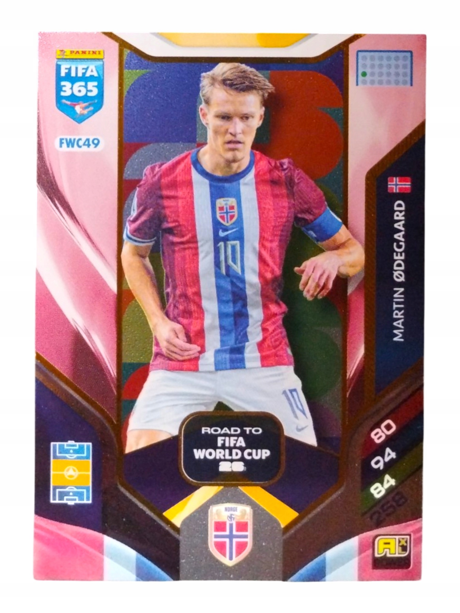 Panini Fifa 365 2026 Road To Fifa World Cup 26 Martin Odegaard FWC49