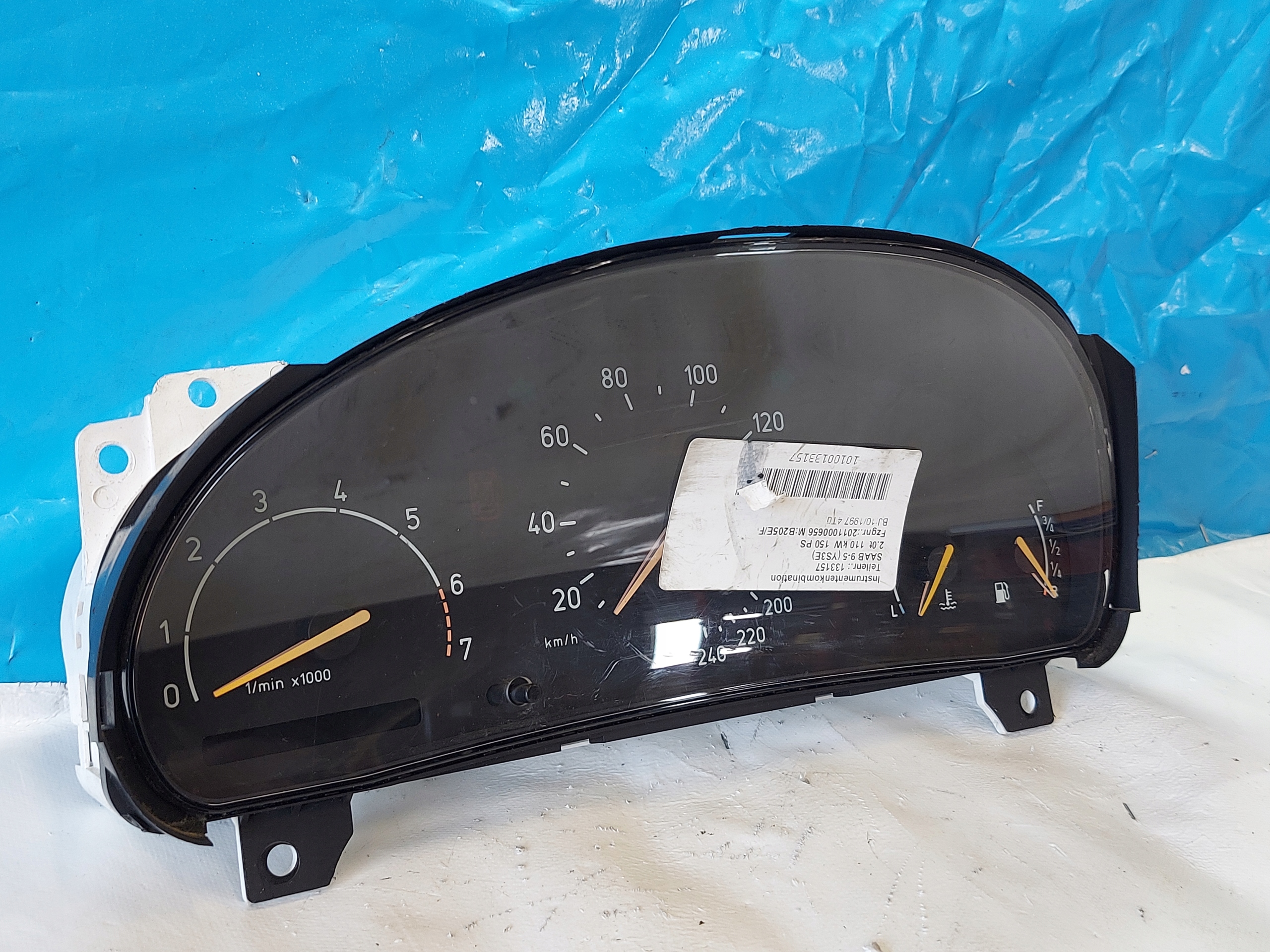 dials clock SAAB 9-5 2.0 T 4873600