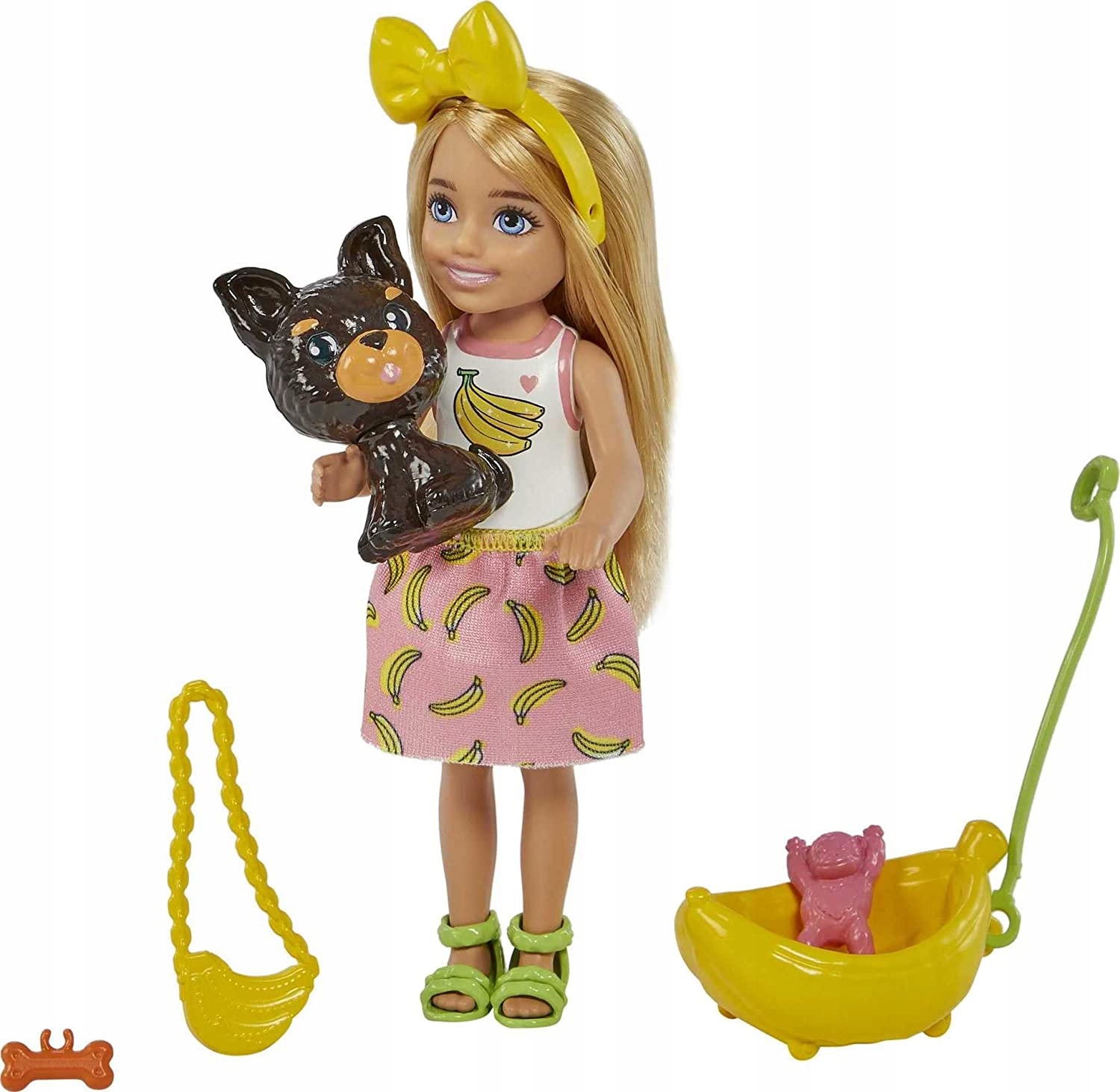 

Barbie Chelsea Lalka Zwierzątko Piesek HGT11