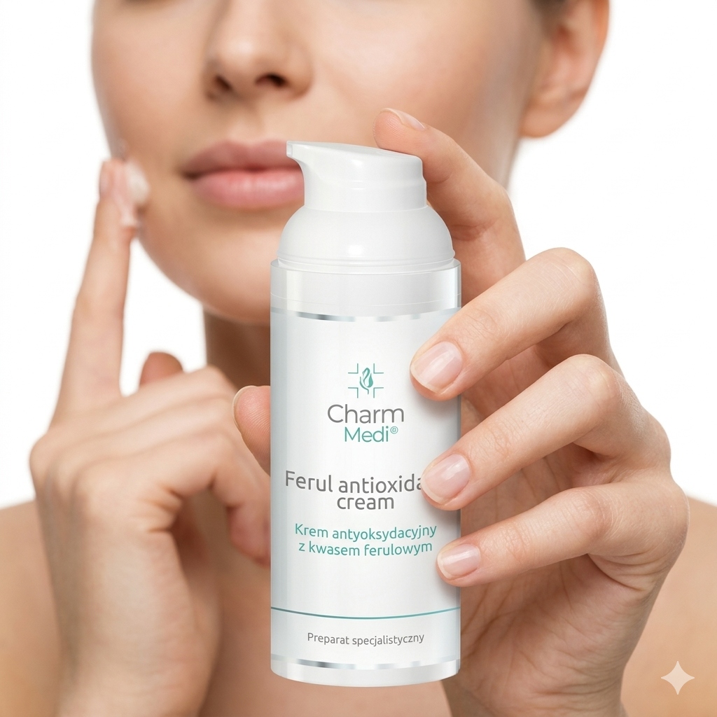 Charmine Rose Ferul krém Kyselina ferulová Vitamín C Antioxidační zabarvení