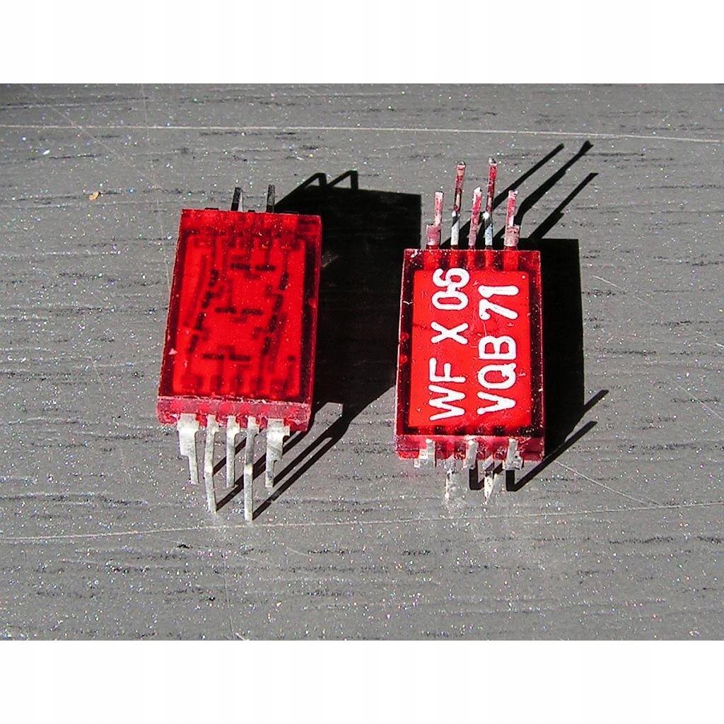 

Wyświetlacz Led 7-segment 8. 7mm Red Ca VQB71