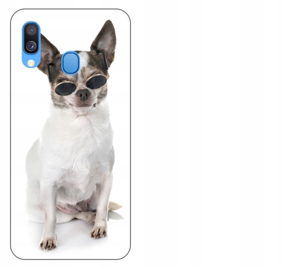 

Etui pokrowiec Samsung Galaxy A40 Pies chihuahua